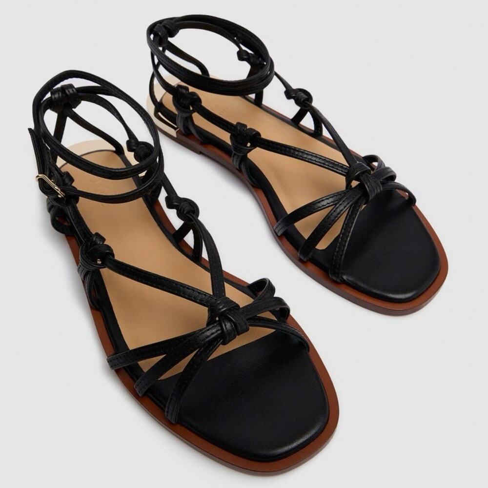 Chloé Uma Leather Sandal Women's Size 40 $895 MSRP